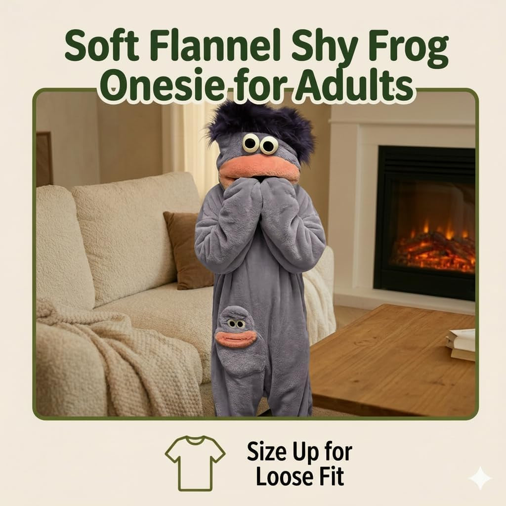 Pyjama À Capuche Monstre Vert Amusant Pour Adolescents Et Adultes - Unisexe - En Polaire Ultra Douce - Une Pièce - Vêtement D'Intérieur Fantaisie